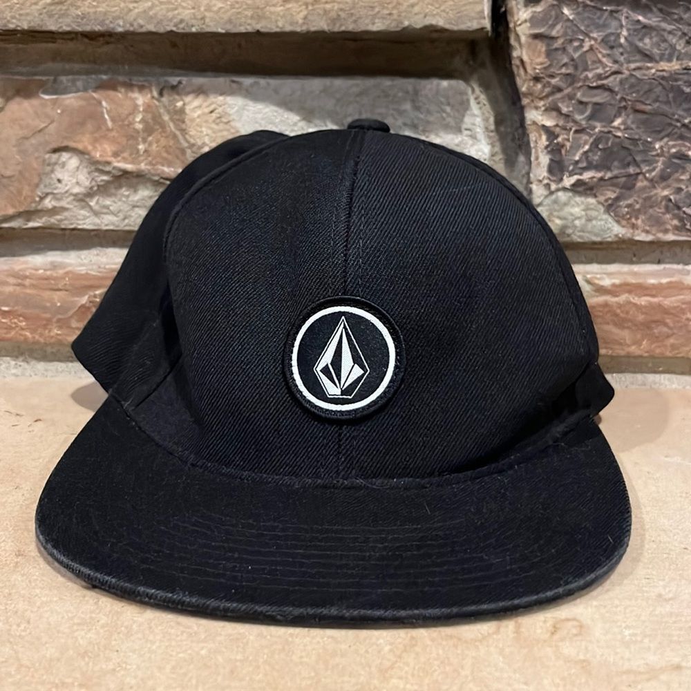 Volcom Stone Black Snapback Hat